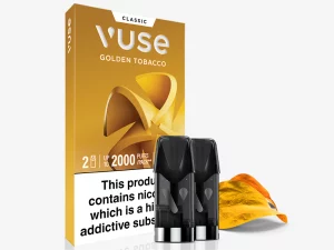 Vuse Pro Pods vPro- Nicotine Salts Golden Tobacco 20mg